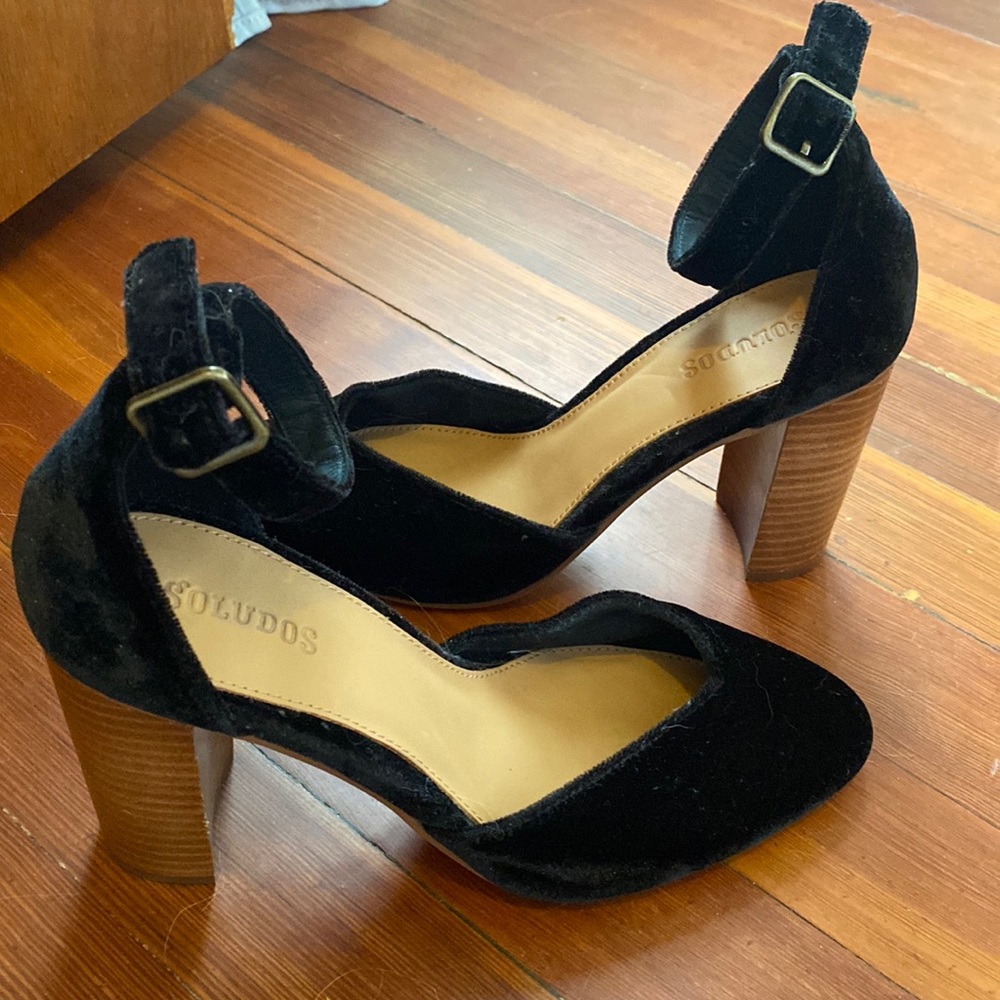 Soludos Suede Collette Heel